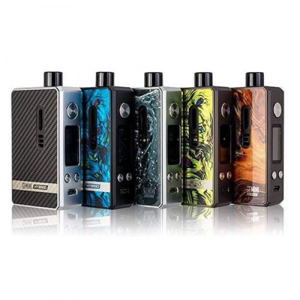 Lost Vape Gemini Hybrid 80W Pod System Kit – Gunmetal / Carbon Fiber