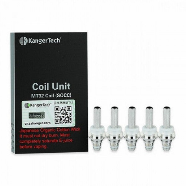 Kanger SOCC Single Coil 1.8ohm (5 Pack) – De...