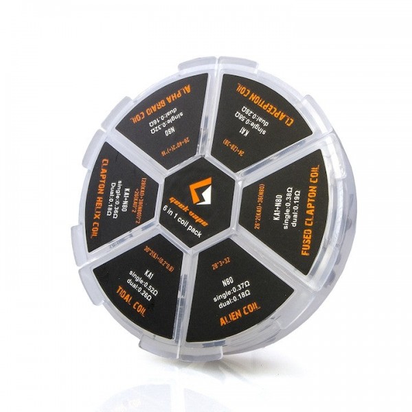 GeekVape 6 in 1 Coil Pack (20 Pack) – Default Title