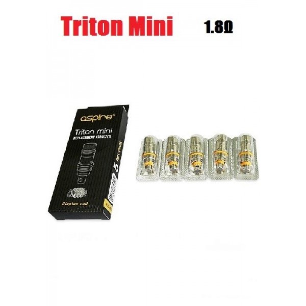 Aspire Triton Mini Coil – 1.8ohm Clapton Coil