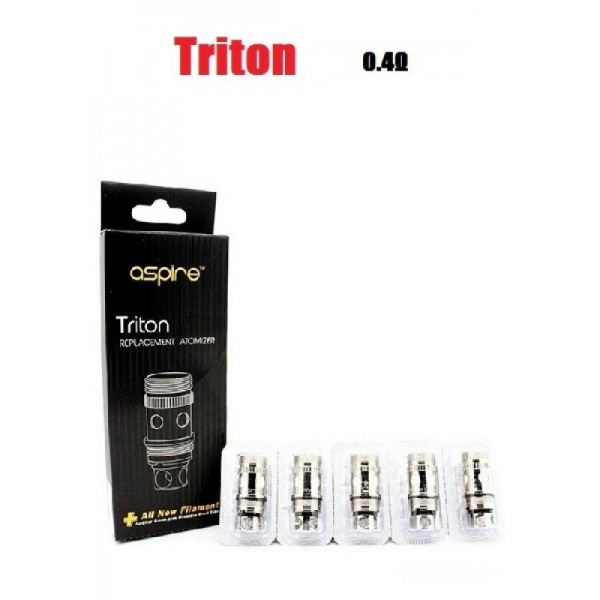 Aspire Triton Coils – 0.4 ohm (25-30W)