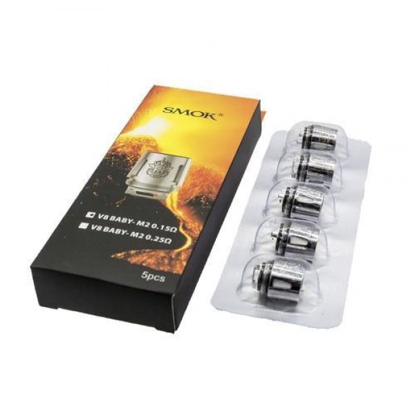 SMOKTech TFV8 Baby Coils (5 Pack) – M2 / 0.1...