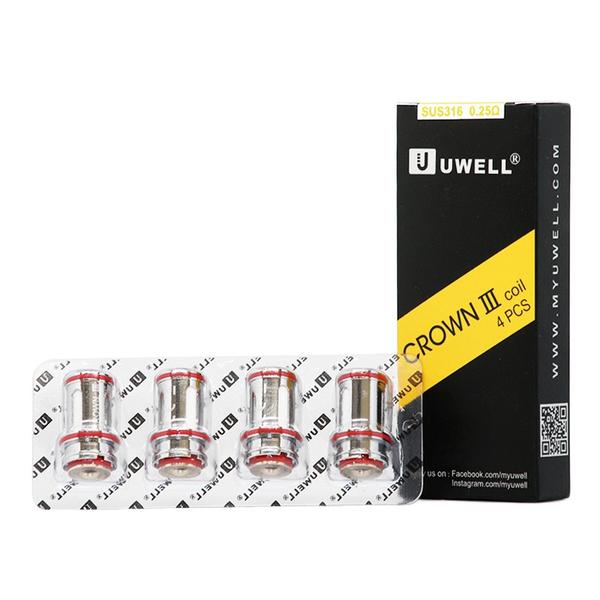 Uwell Crown V3 Coil (4 Pack) – 0.4 ohm
