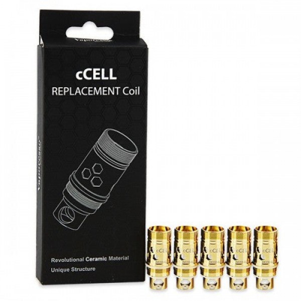 Vaporesso Ceramic cCell Kanthal Coil 0.9ohm (5 Pac...