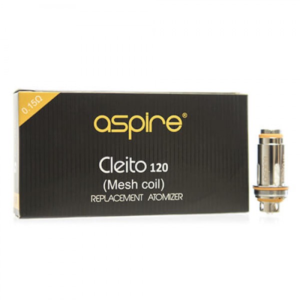 Aspire Cleito 120 Mesh Coil 0.15 ohm (5 Pack) – 0.15 ohm