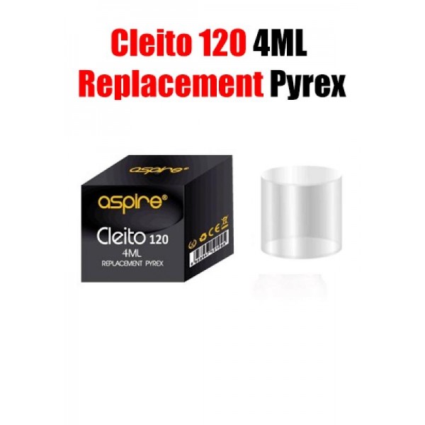 Aspire Cleito 120 4ML Replacement Pyrex – Default Title