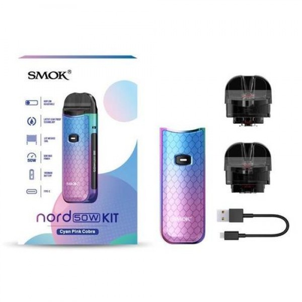 Smok Nord 50W Starter Kit – Red Stabilizing ...