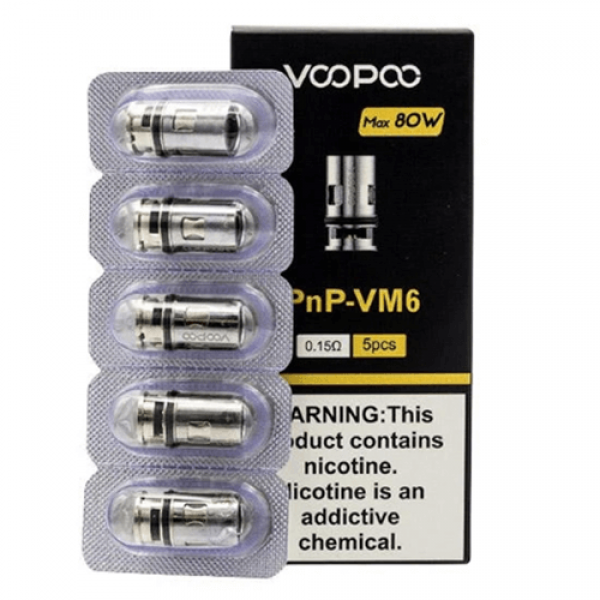 Voopoo PnP Replacement Coils (5-Pack) – TM2