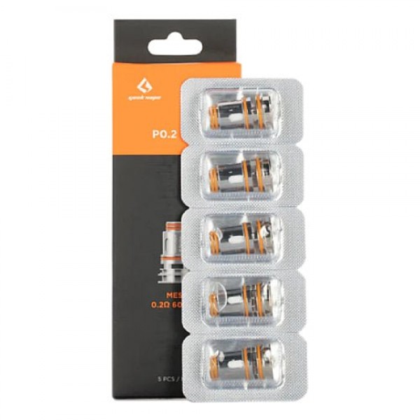 GeekVape P Series Replacement Coil (5 Pack) – 5 Pack / 0.2 Ohm
